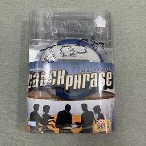 Hasbro Catch Phrase 2004 2nd Edition Electronic Handheld Party Game Open Box